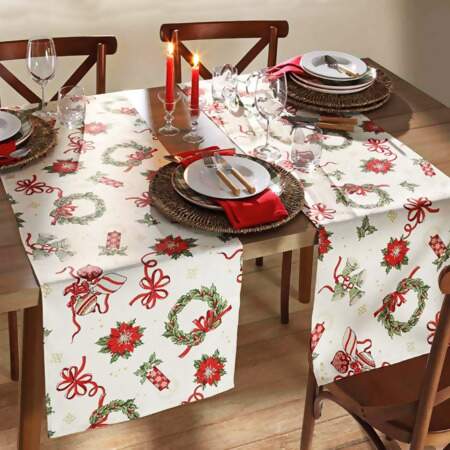 Trilho de Mesa Celebra Dohler Natal 121 45cmx1,60mts
