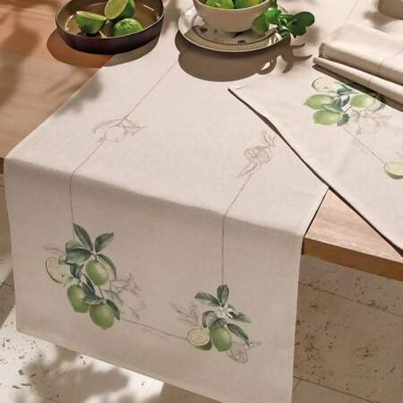 Trilho de Mesa Renova Dohler Limone 45cmx1,60mts