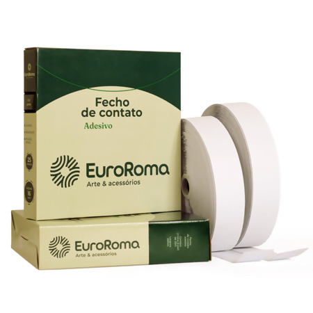 Velcro Adesivo EuroRoma 16mm Rolo com 25 mts