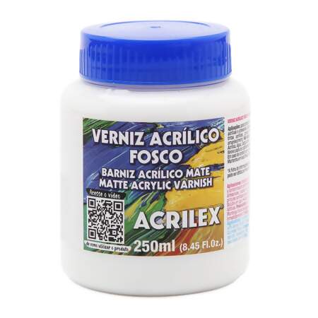 Verniz Acrilex Acrílico Fosco Ref.16925 250ml