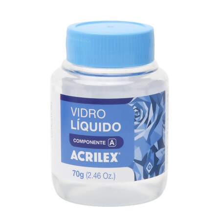 Verniz Vidro Líquido Acrilex Ref.18400 105g com 02 Und 