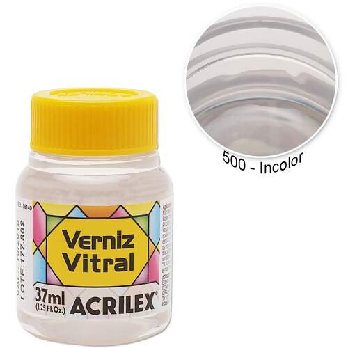 Verniz Acrilex Vitral Ref.8140 37ml