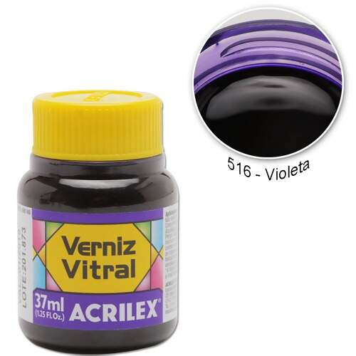Verniz Acrilex Vitral Ref.8140 37ml