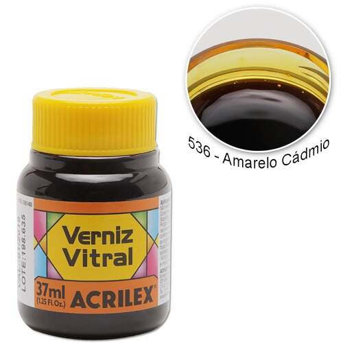 Verniz Acrilex Vitral Ref.8140 37ml