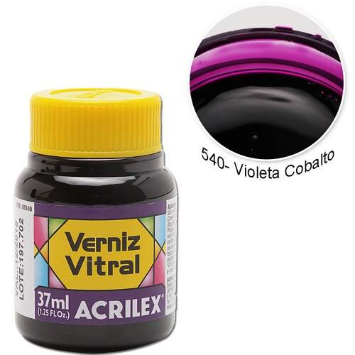 Verniz Acrilex Vitral Ref.8140 37ml