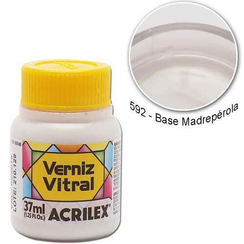 Verniz Acrilex Vitral Ref.8140 37ml