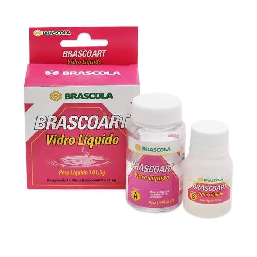 Vidro Líquido Brascola Brascoart 101,5g