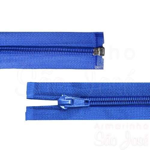 Zíper Separável Nylon 75cm c/05 unidades