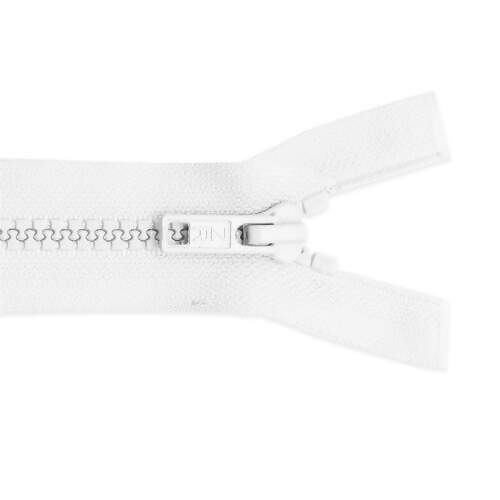 Zíper Separável Plástico 40cm 6mm com 05Und