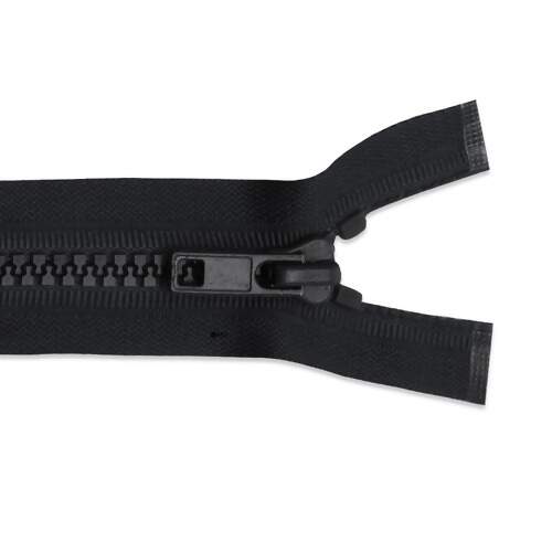 Zíper Separável Plástico 50cm 6mm com 05Und