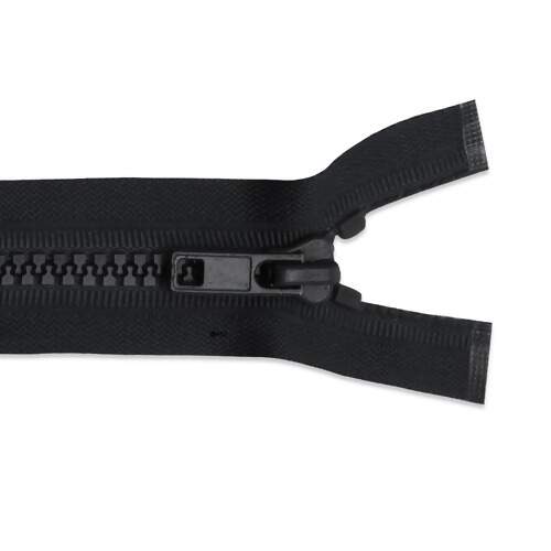 Zíper Separável Plástico 55cm 6mm com 05Und