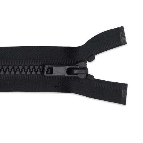 Zíper Separável Plástico 75cm 6mm com 05Und