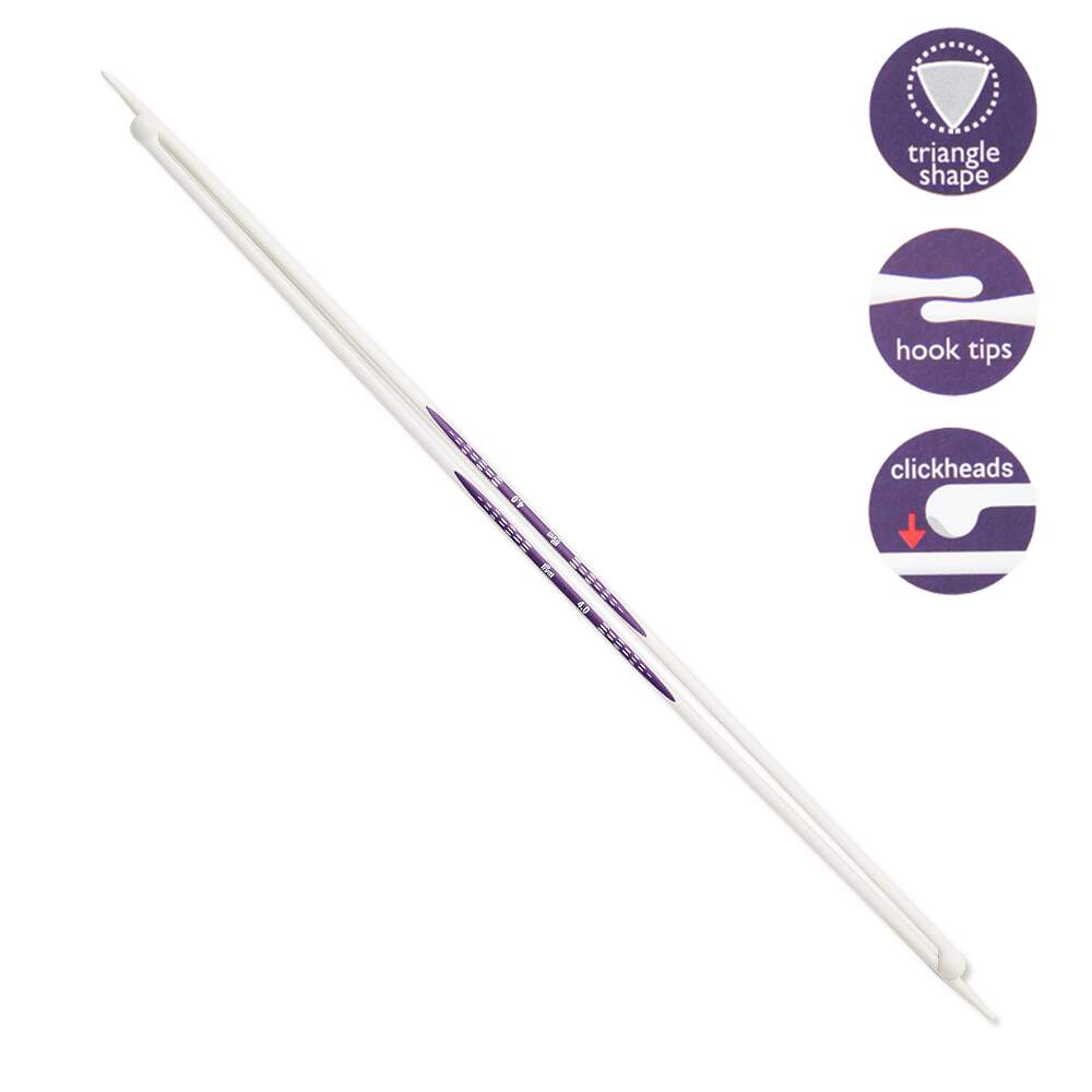 Prym Ergonomics Draaddoorhaler | Naaldinrijger | Paars