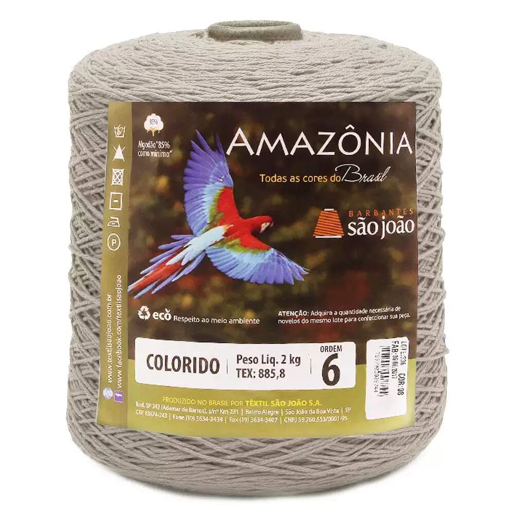 Barbante Amazônia São João N.06 2Kg