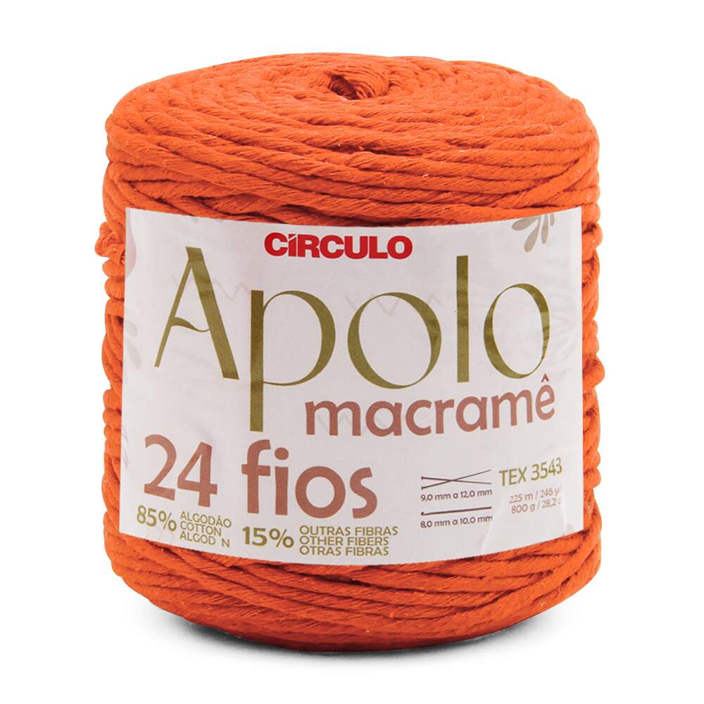 Barbante Apolo Macramê Circulo 24 Fios 800g