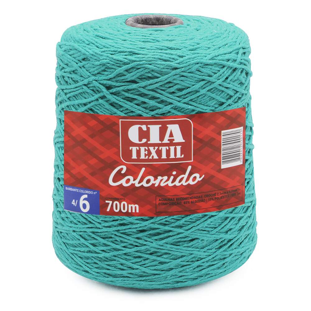 Barbante Cia Textil Colorido N.06 700g