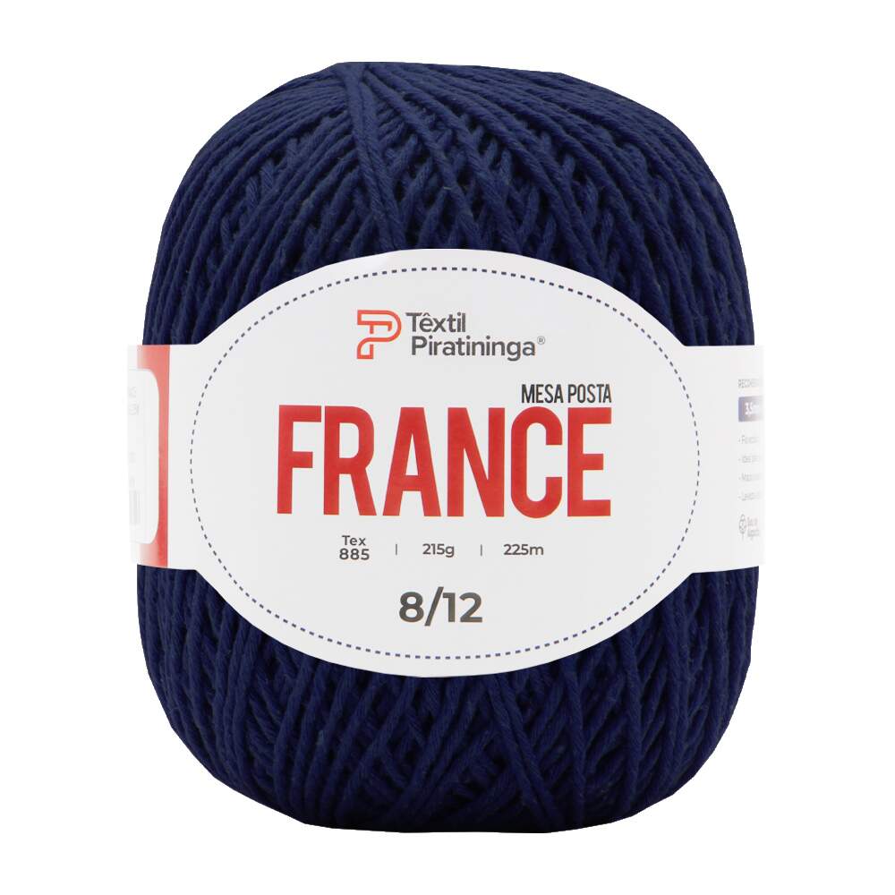 Barbante France Têxtil Piratininga 8/12 215g 225mts