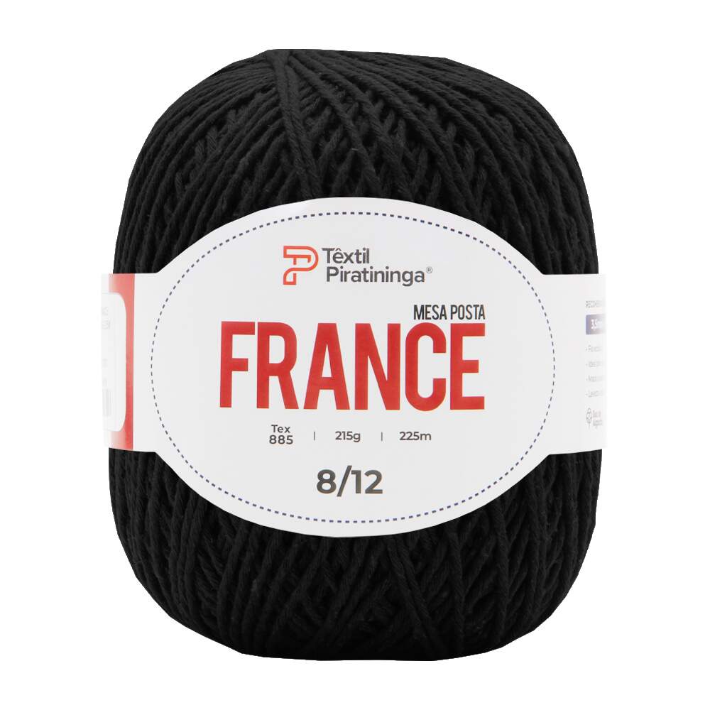 Barbante France Têxtil Piratininga 8/12 215g 225mts