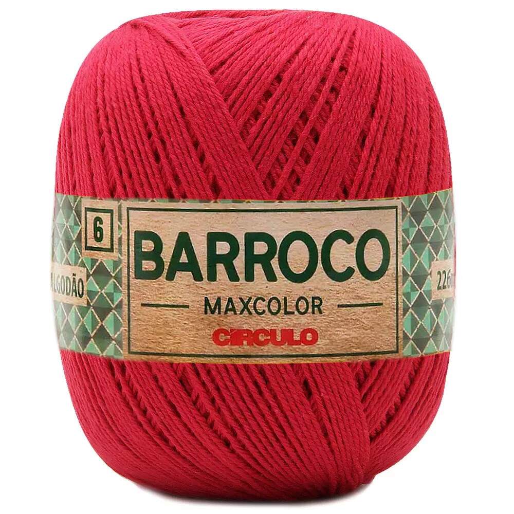 abu5600dc赤ベロ Barbante Barroco MaxColor nº 6 - 200g