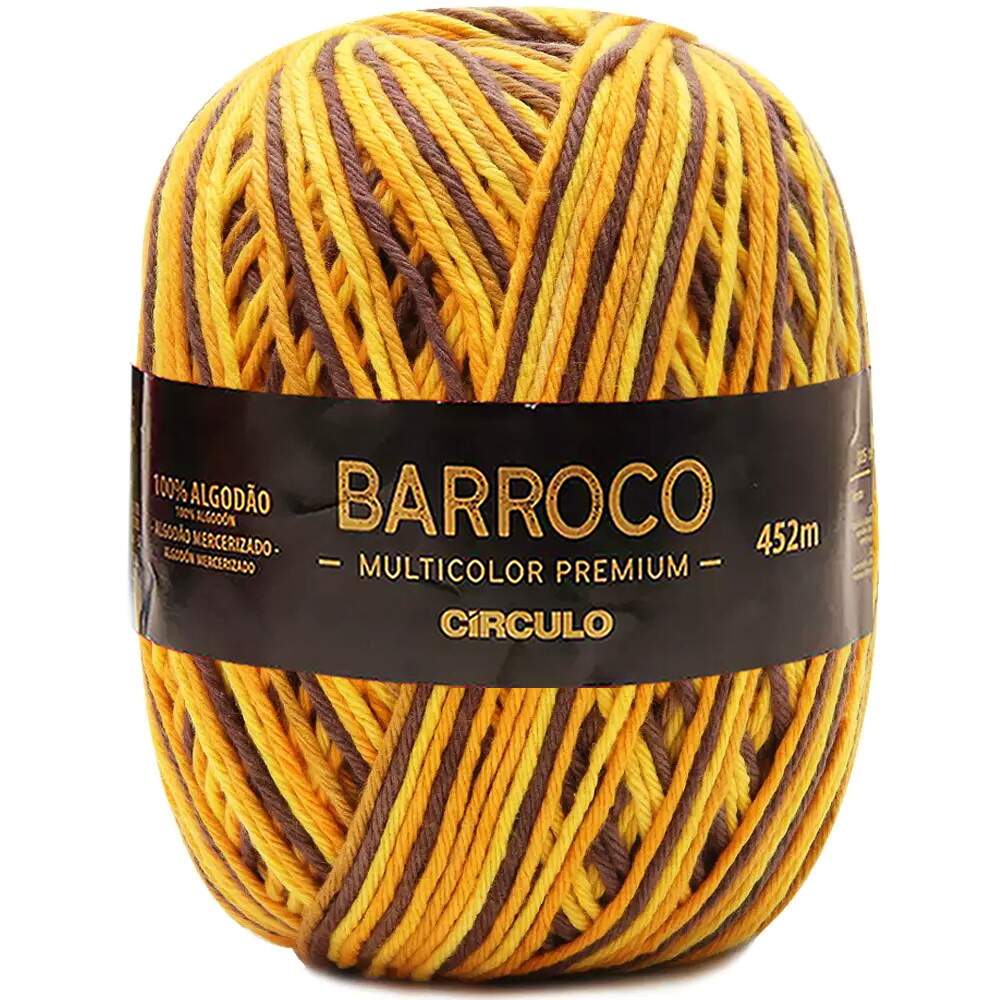 Barbante Barroco Multicolor Premium 400g