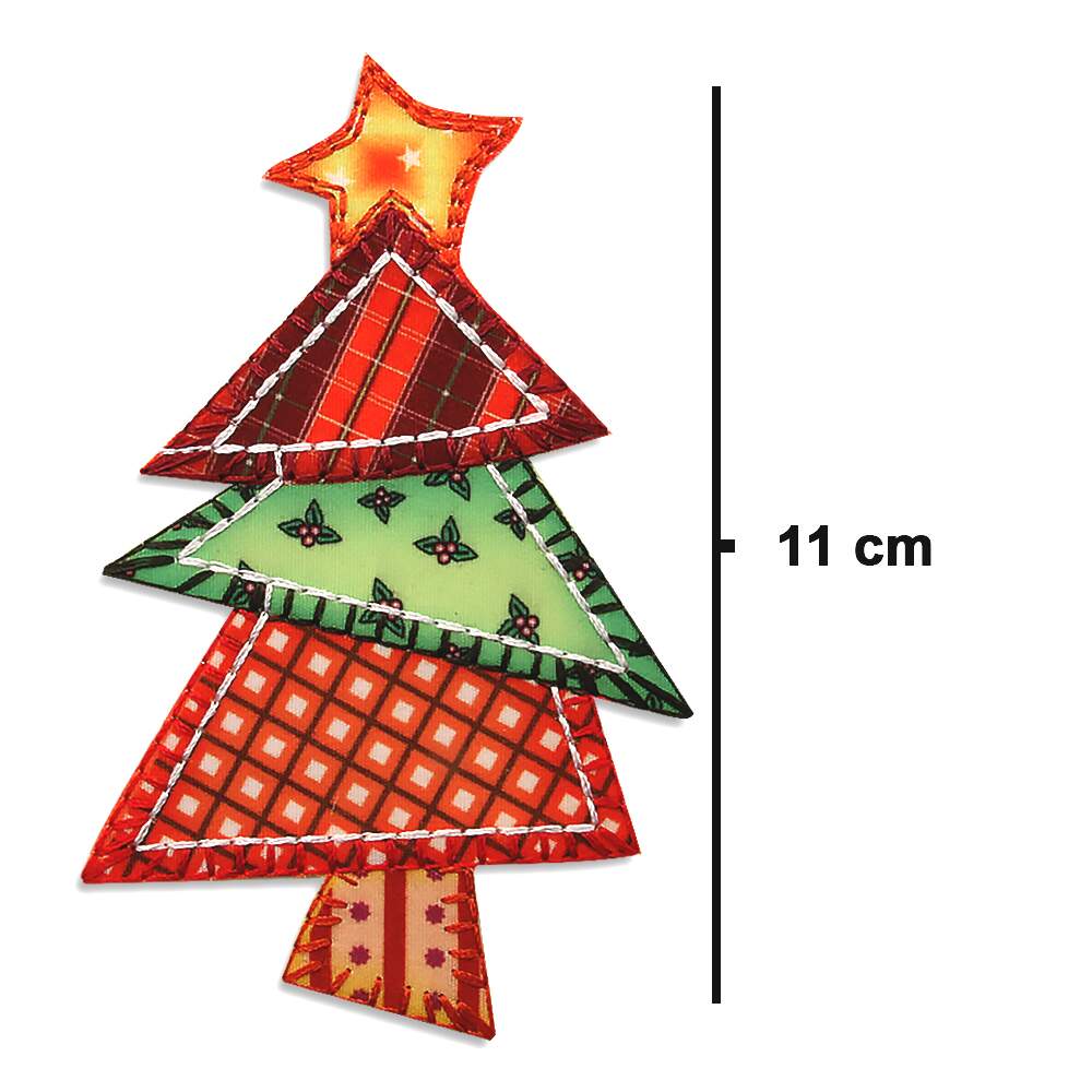 Aplicação Termocolante Stambord Árvore de Natal JBT-1464 com 03 Und