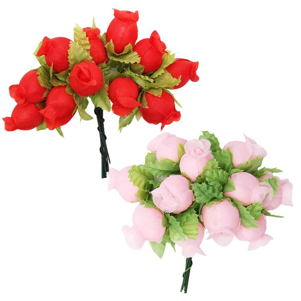 Buquê de Rosas Artificial Oriental Pequeno