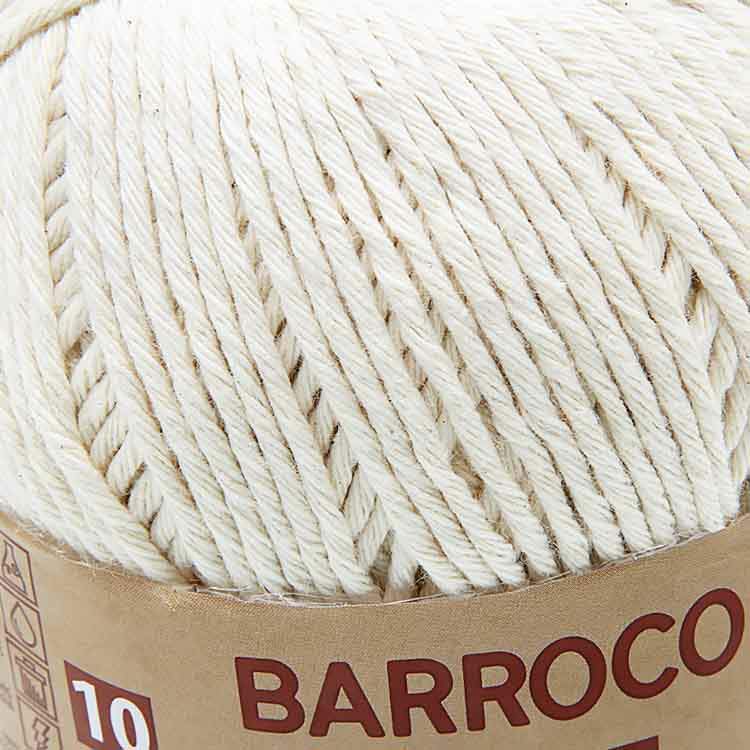 Barbante Barroco Natural N.10 400g