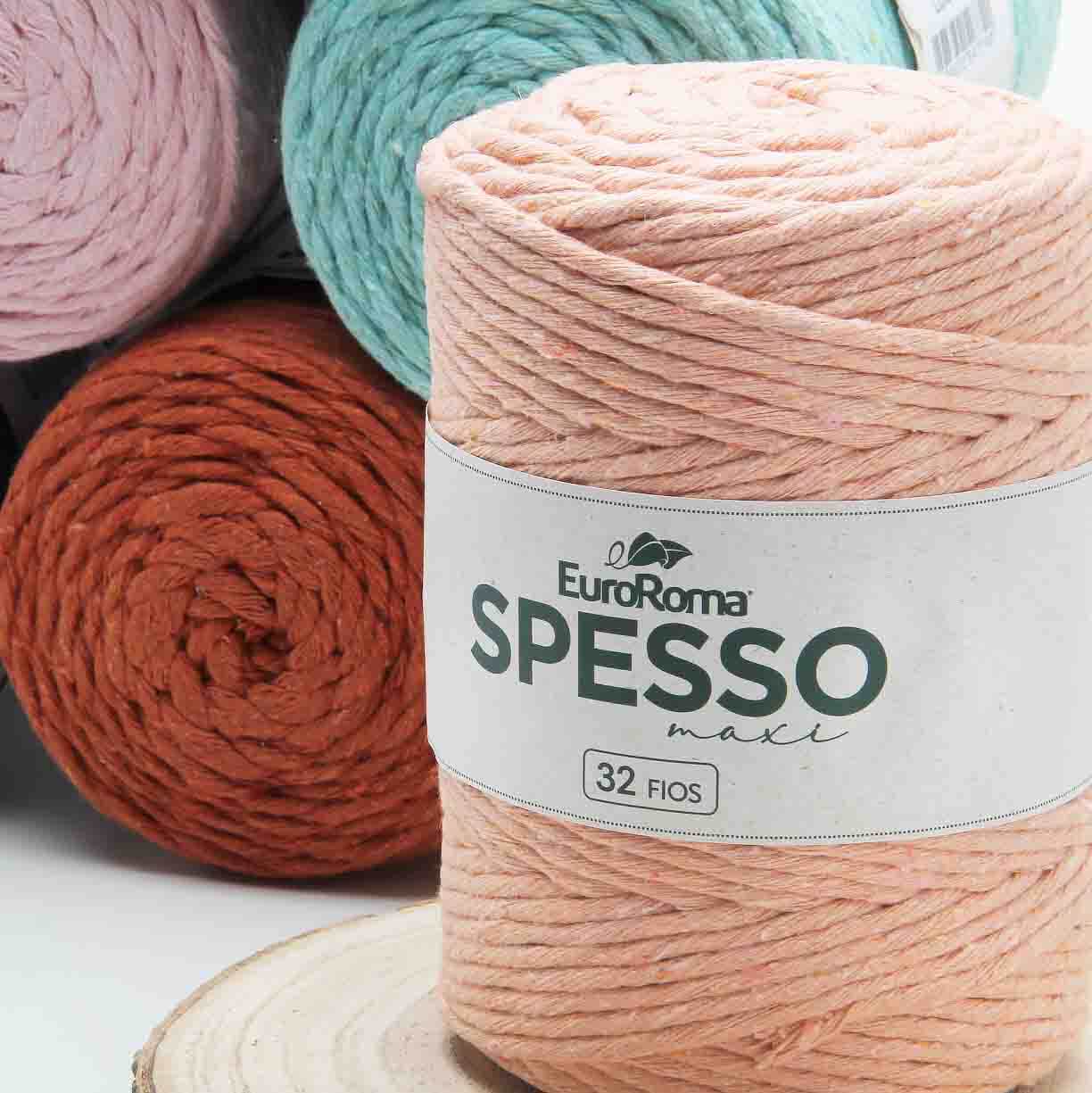 Barbante Spesso Maxi EuroRoma 4x32 Fios 1kg