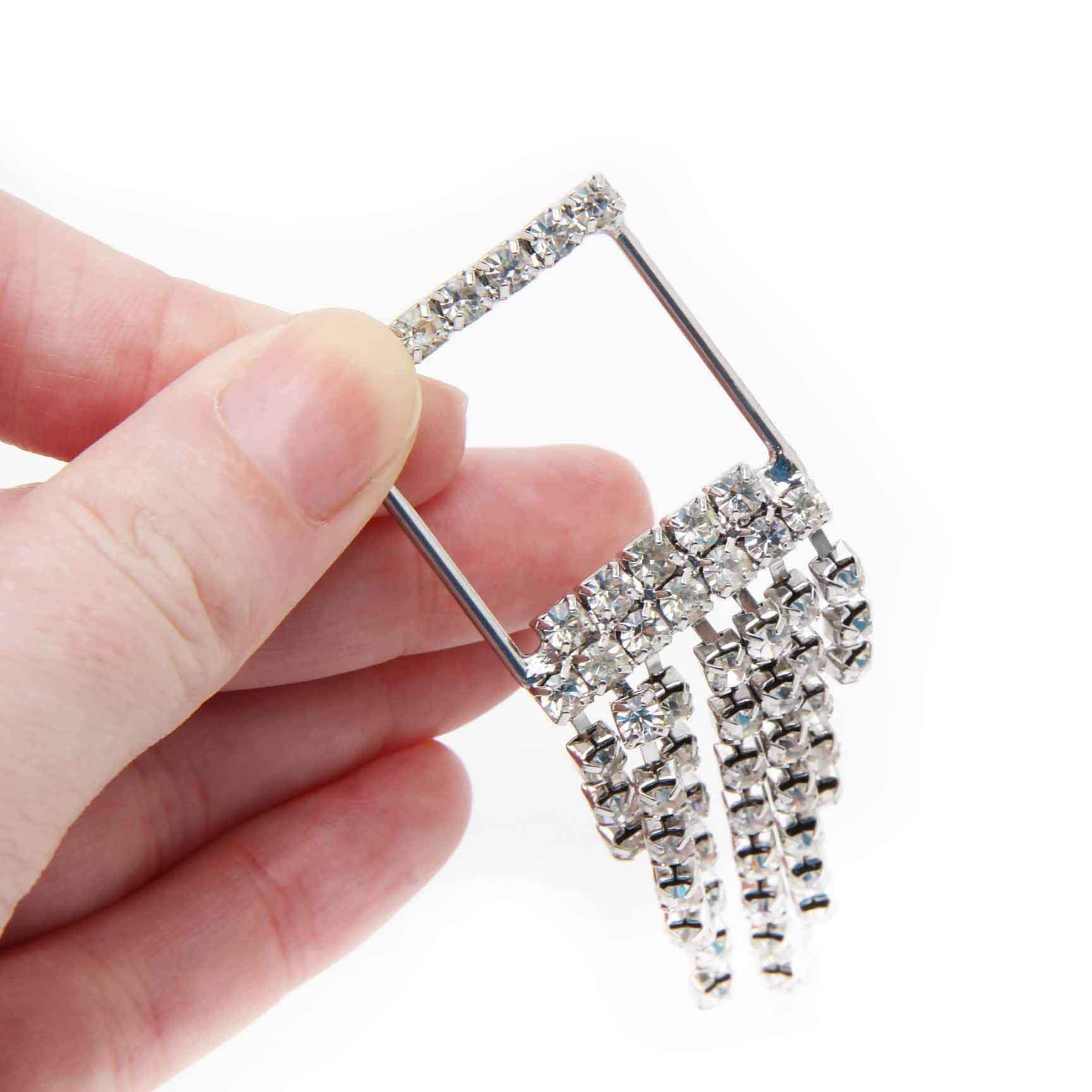 Broche de Strass Cristal