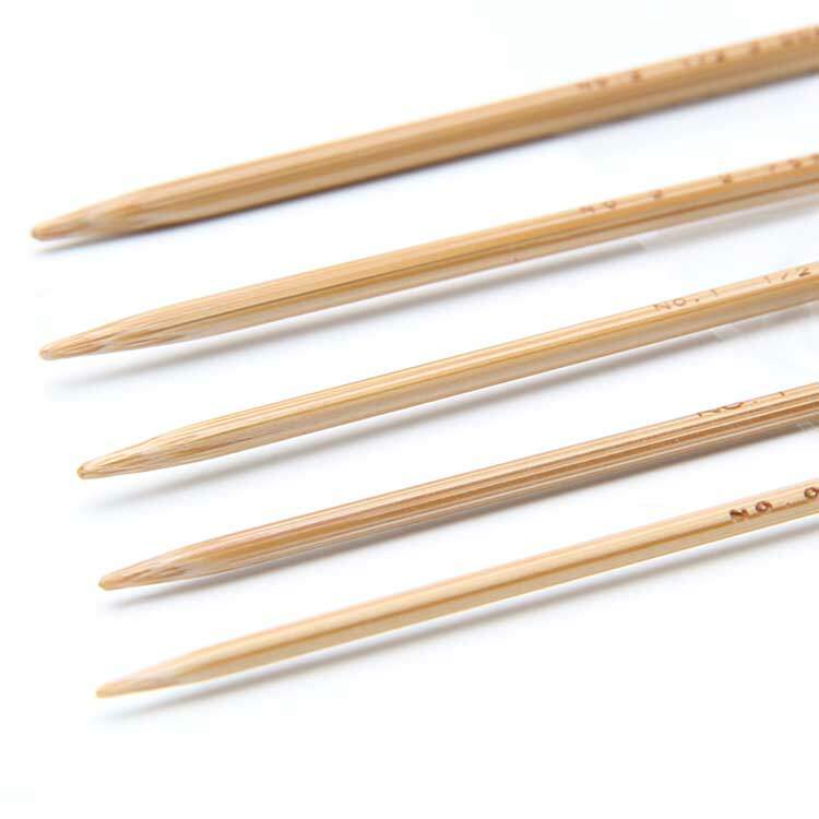 TULIP CARRYC Fine Gauge Knitting Needle Set Bamboo TCC-14 