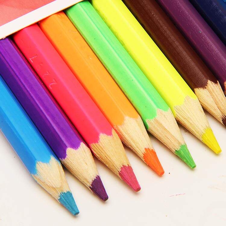 Lápis de Cor Faber-Castell - 12 Cores + 06 Cores Neon