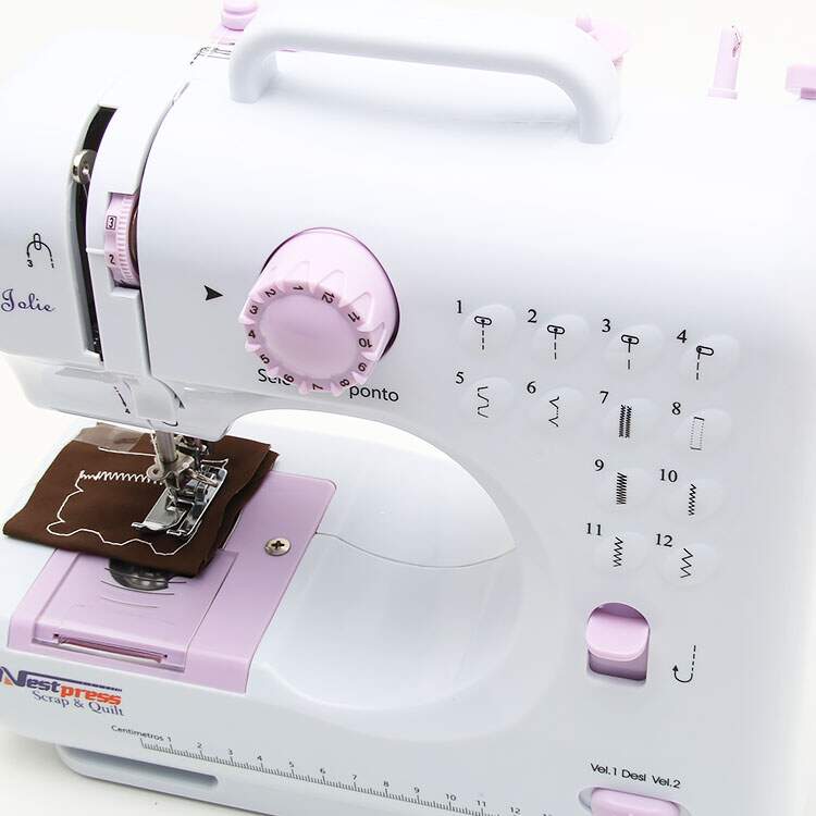 Máquina de Costura Doméstica Multiuso Jolie Westpress Bivolt R.18134 5112N