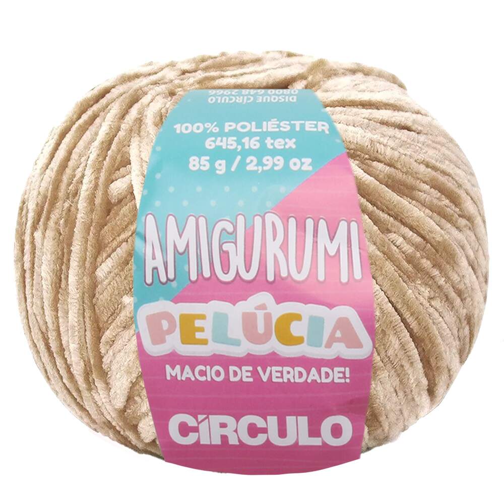 Fio Amigurumi Pelúcia Circulo 131m