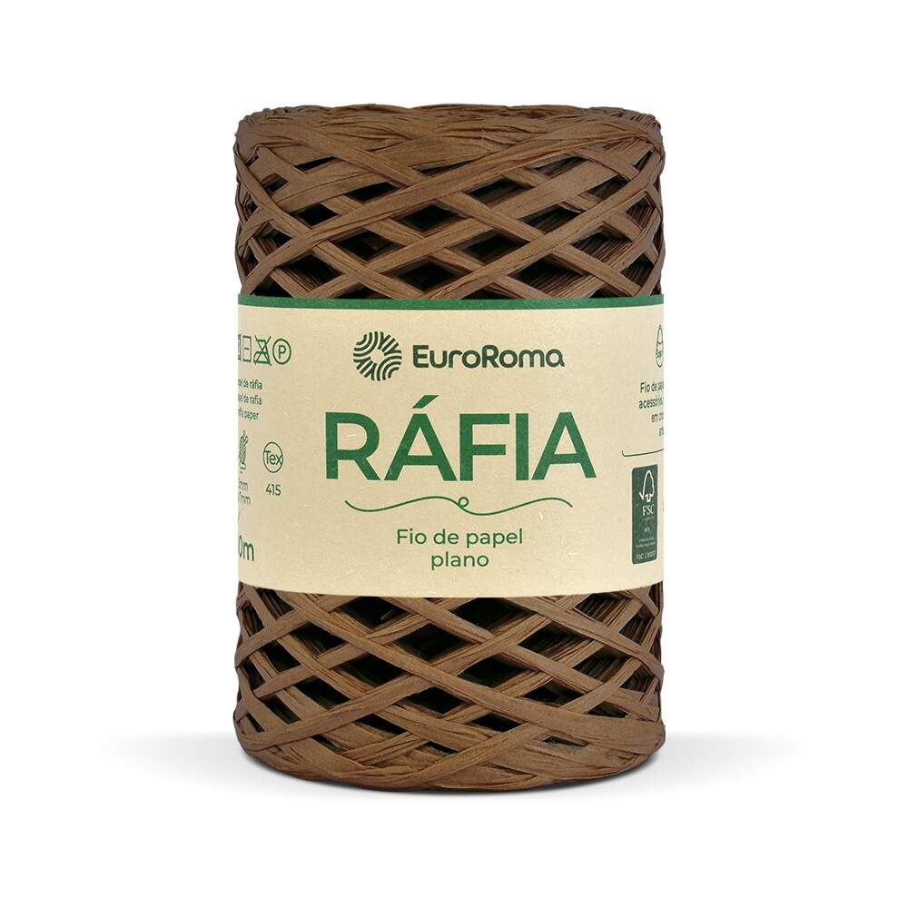 M Rafia Fio de Ráfia Plano EuroRoma 100mts