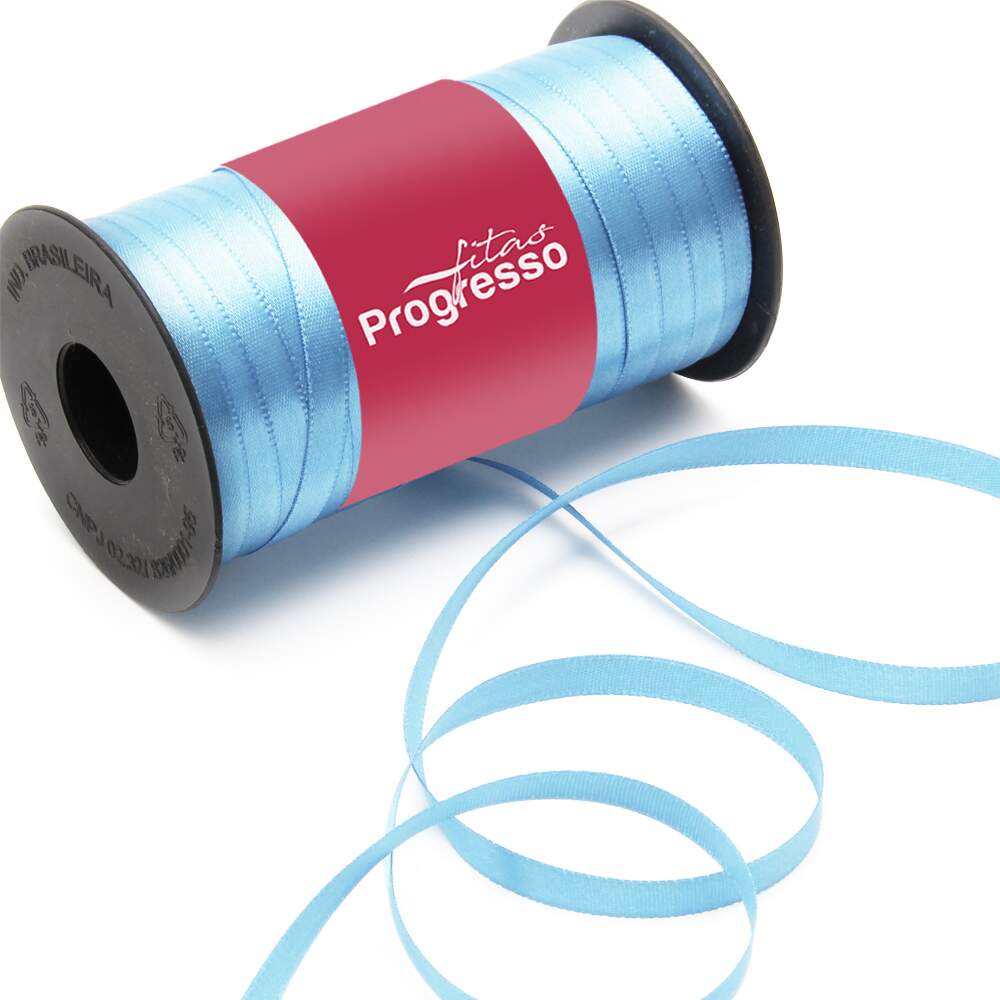 Fita de Cetim N.01 Progresso 07mm com 100mts