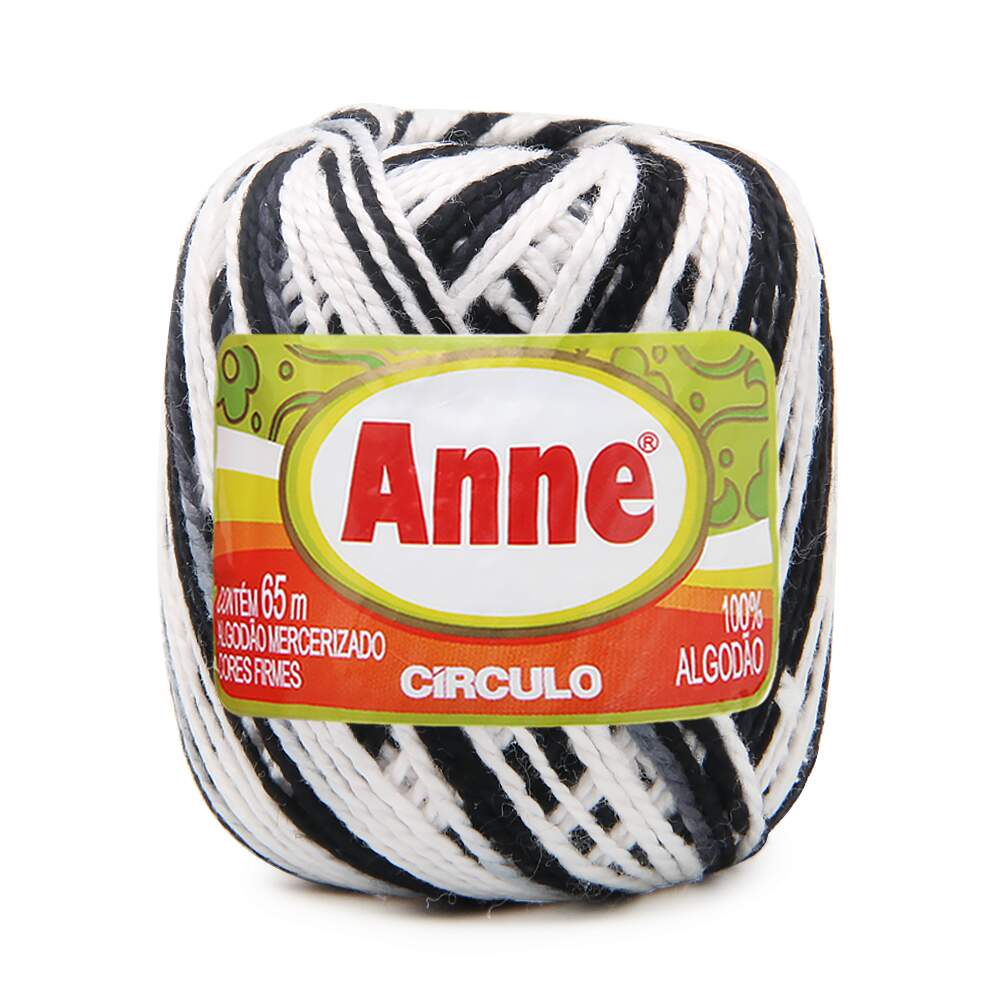 Linha Anne 65 mt Circulo Cores Mescladas