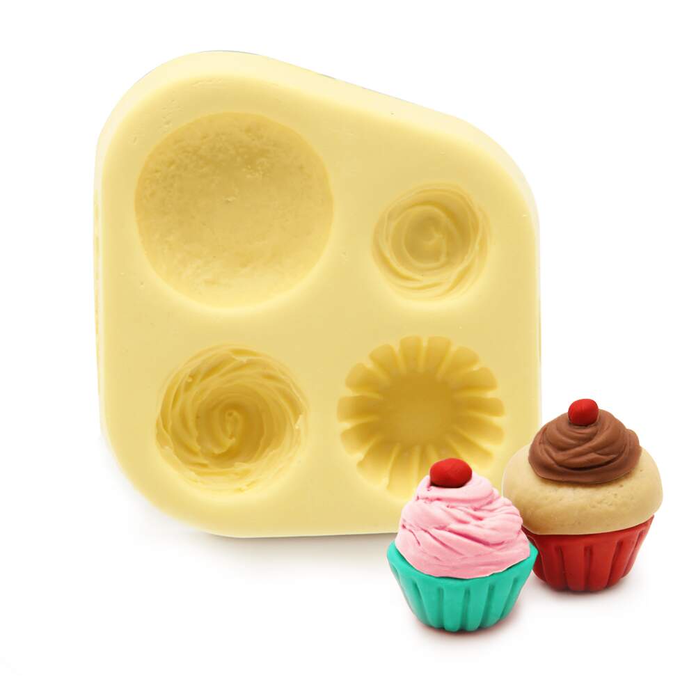 Aplique de Silicone - Cupcake I