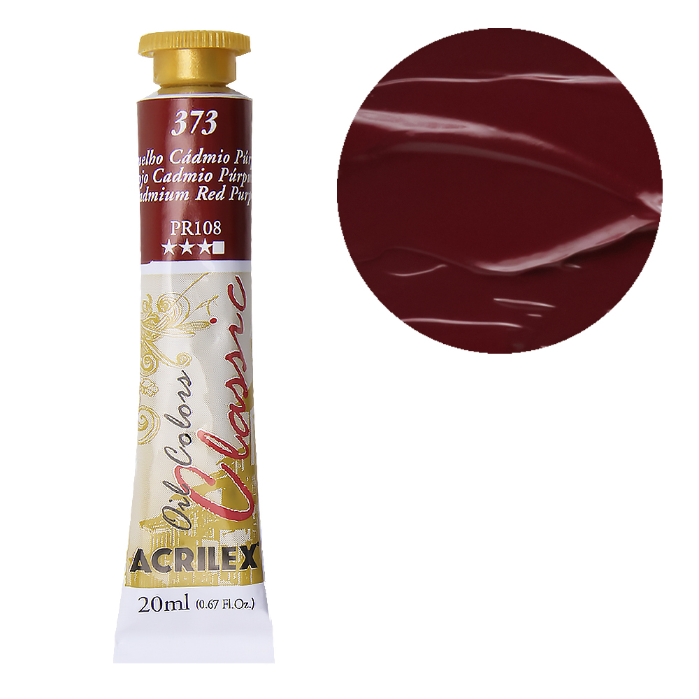 Tinta Acrilex Óleo Oil Colors Ref.14123 com 20ml