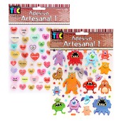 Adesivo Artesanal I Toke e Crie - 1 Cartela