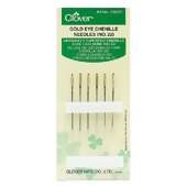 Agulha Para Bordar Chenille Olho de Ouro Clover Nº22 234-22 6und