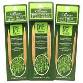 Agulha Circular de Tricô Takumi Clover Bambu 3016-16