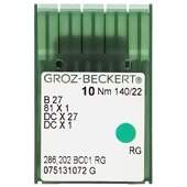 Agulha de Maquina Groz Beckert para Costura B27 Overlok nº22 com 10 Und