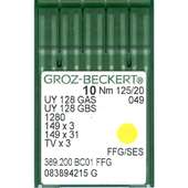 Agulha de Maquina Groz Beckert para Costura UY128 nº20 Pesponto env c/10und