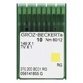 Agulha de Maquina Groz Beckert para Costura TV-1 nº12 Fechador env c/10und