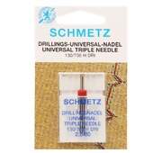 Agulha Schmetz Tripla 2,5 Nº 12 Ref 130/705 H-DRI