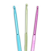 Agulha Crochê Telanipo alumínio - 4,0mm 1 unidade