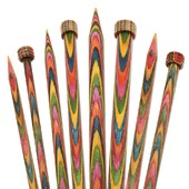 Agulha Para Tricô De Madeira Symfonie Knitpro 35cm