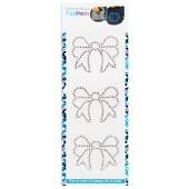 Aplicação de Strass Termodinâmico F. Patch DS25880 Laço 3 7,5x6,5cm FL