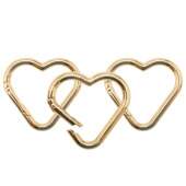 Argola Articulada Coração com 06 Und