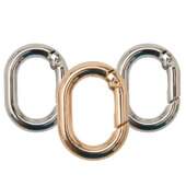 Argola Articulada Oval Circulo 29mm 500186